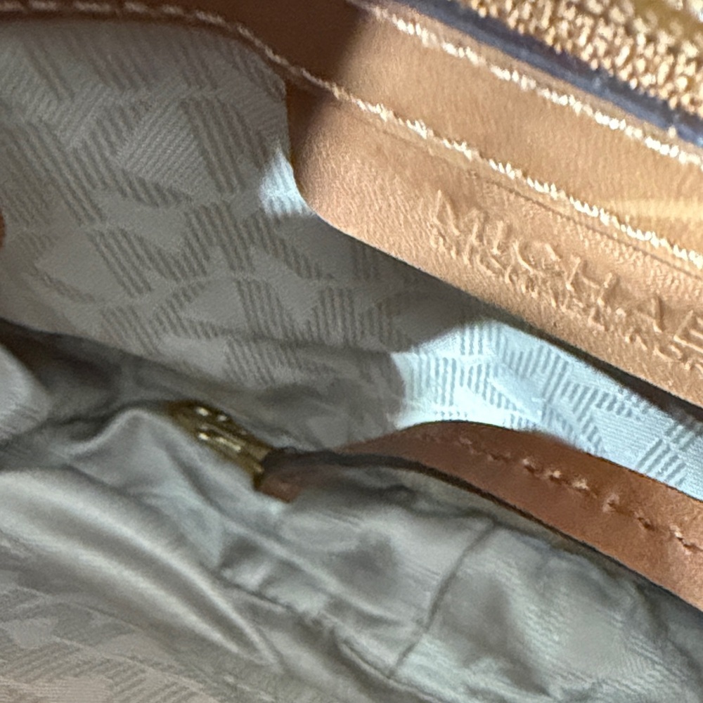 Michael Kors Tan Suede Crossbody Bag - Picture 12 of 12